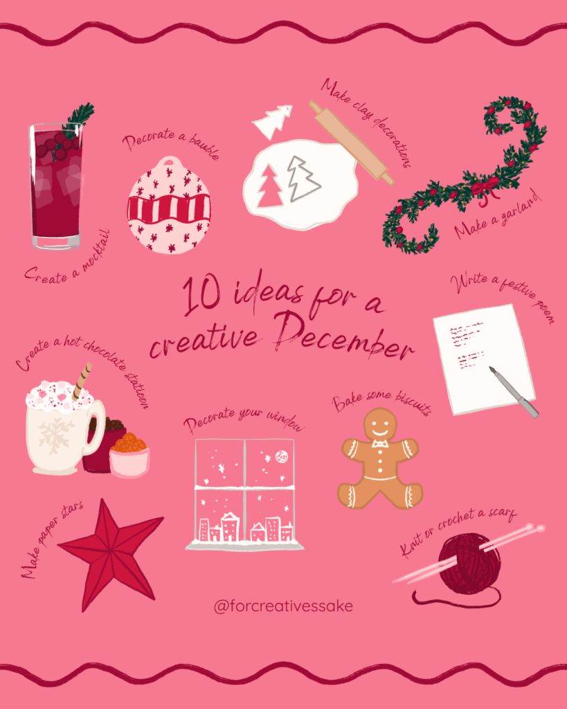 10 ideas for a creative December illustrations