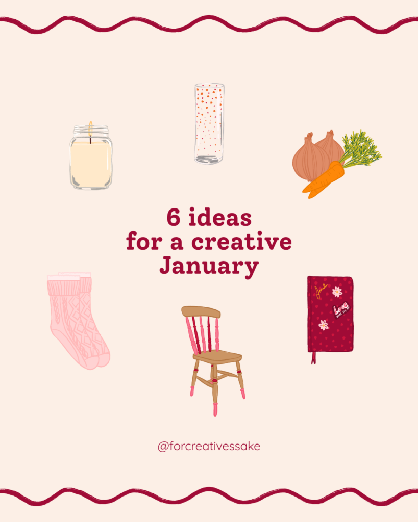 6 ideas for a creative January illustrations