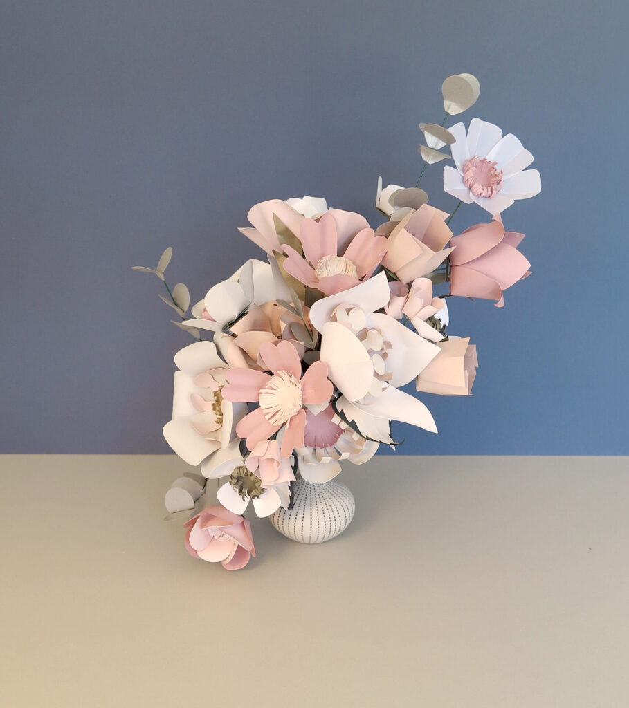 Paper flower template kit by Laura Reed Design