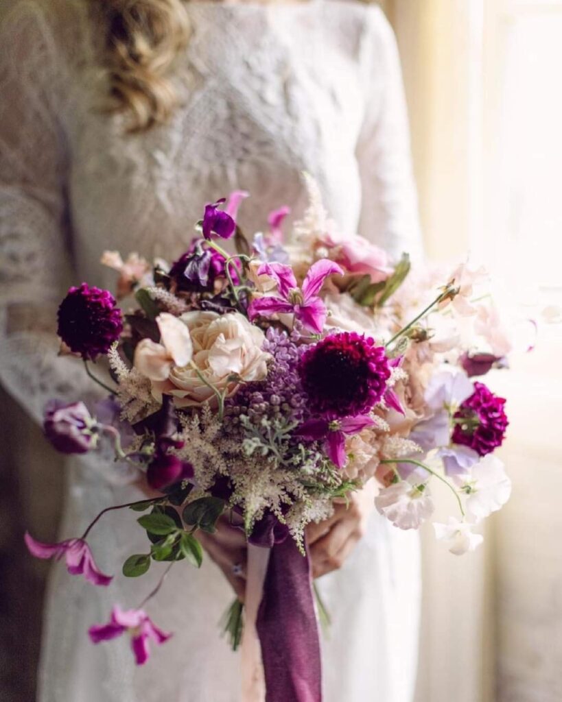 Wedding flower bouquet by Kate Avery Flowers aka The Little Flower School